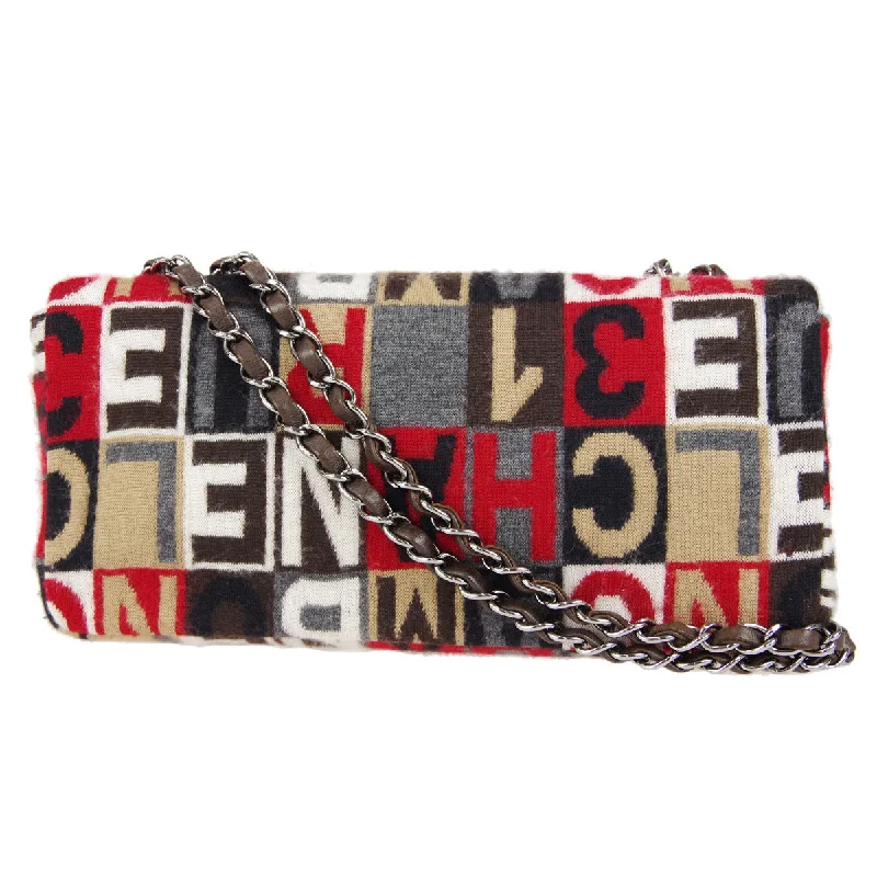 Chanel * East West Chain Shoulder Bag Multicolor