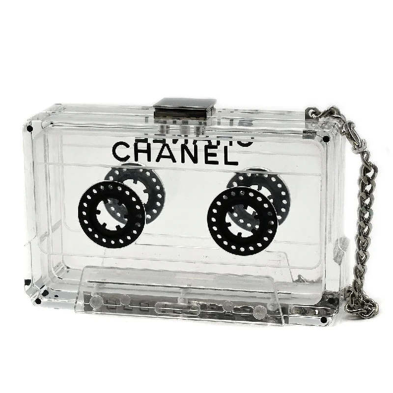 CHANEL * 2004 Cassette Tape Clutch Bag