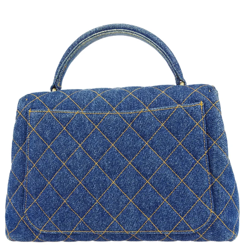 Chanel * Kelly Handbag Denim