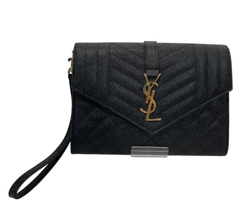 YVES SAINT LAURENT/Clutch Bag/BLK/