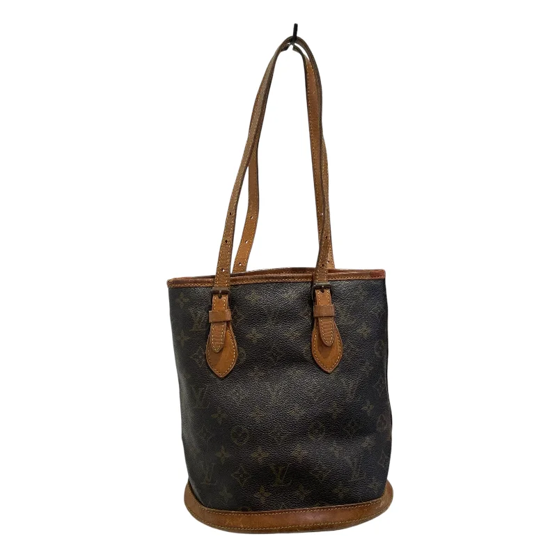 LOUIS VUITTON/Hand Bag/Monogram/BRW/BUCKET BAG