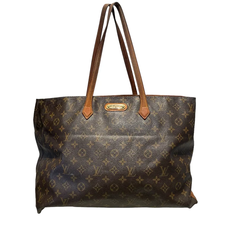 LOUIS VUITTON/Tote Bag/Monogram/Leather/BRW/ca 4130