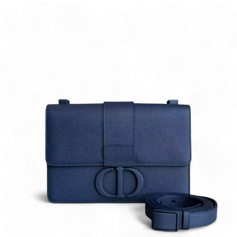 *Unused* Dior 30 Montaigne - Grained Calfskin So Blue Hardware