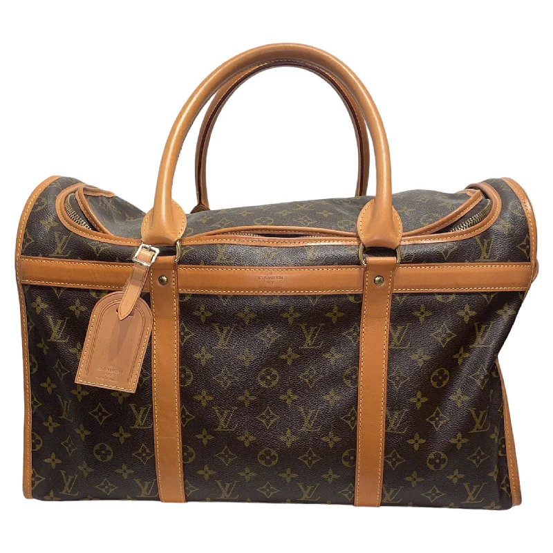 LOUIS VUITTON/Bag/L/XL/Monogram/Leather/BRW/55 DOG BAG