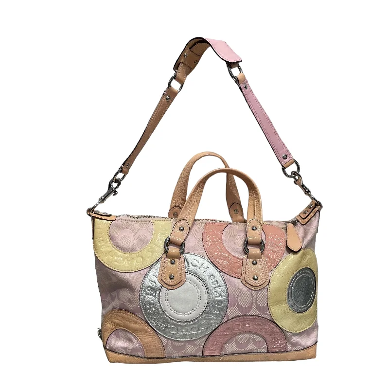 COACH/Hand Bag/All Over Print/PNK/