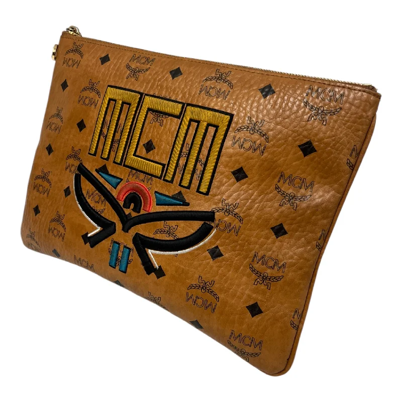 MCM/Pouch/OS/Monogram/Leather/ORN/