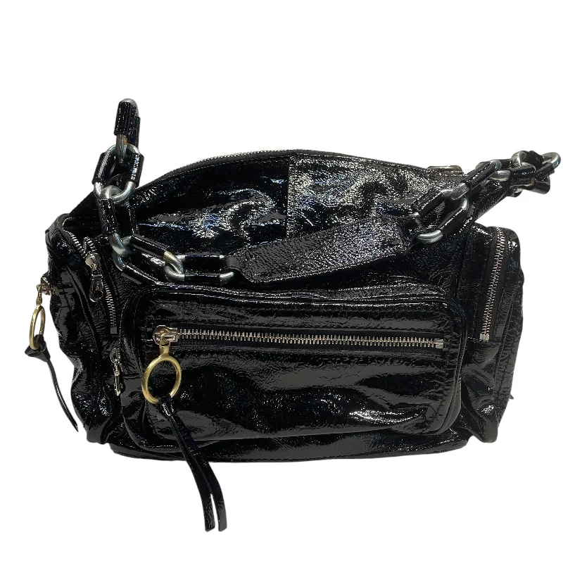 Chloe/Hand Bag/Leather/BLK/Chain Strap