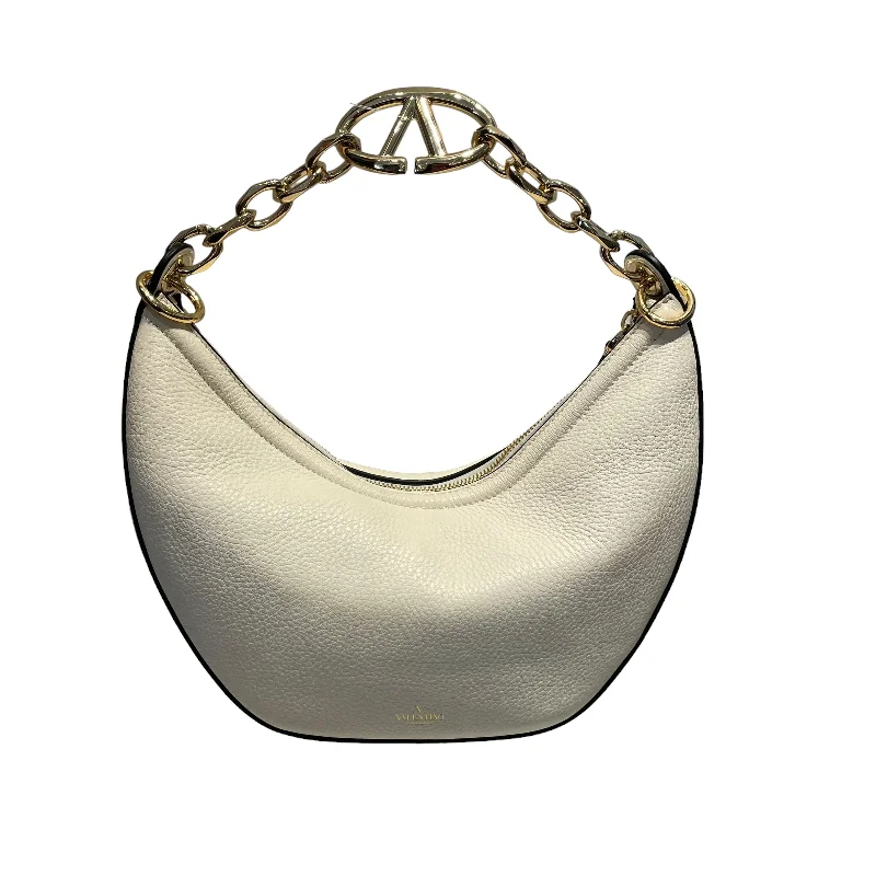 VALENTINO GARAVANI/Hand Bag/Leather/WHT/