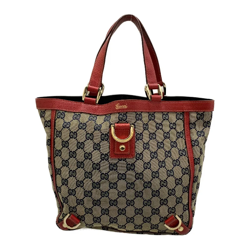 GUCCI/Tote Bag/Beige/Cotton/Monogram/131000